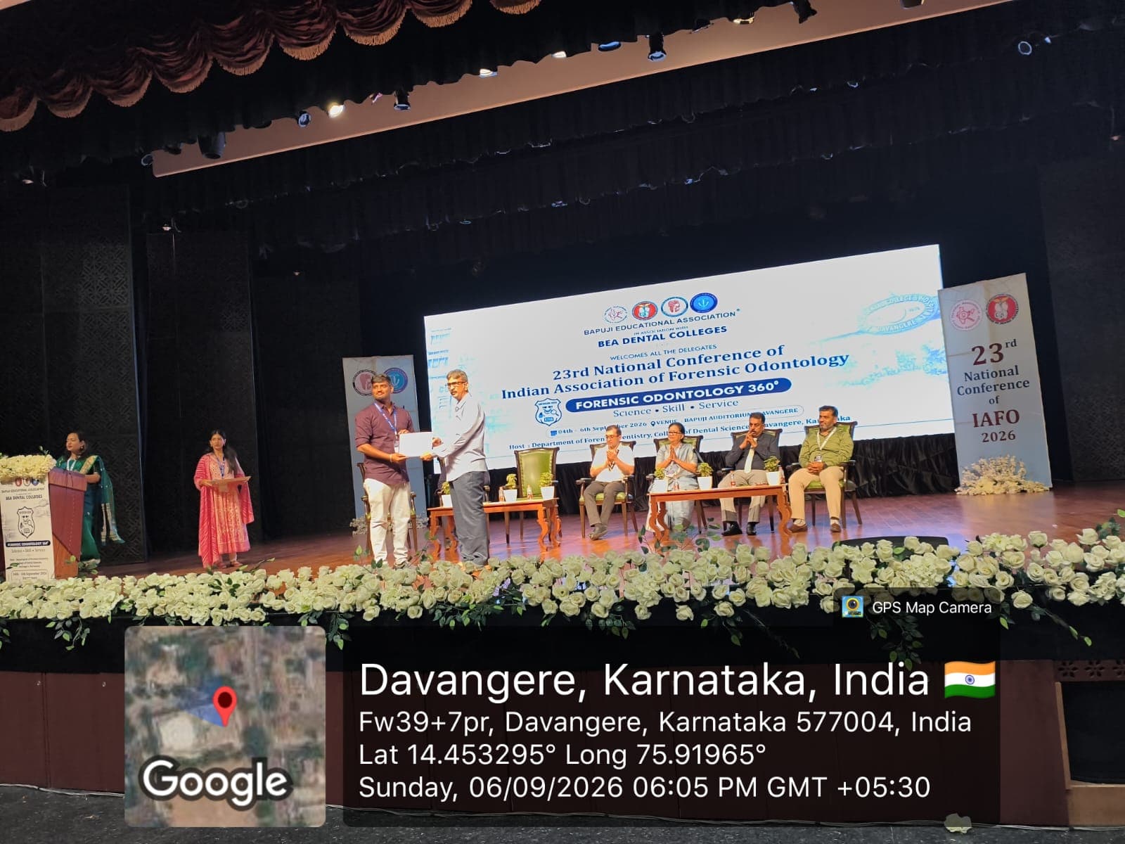 Dr. M. Thirumal at the 23rd IAFO National Conference