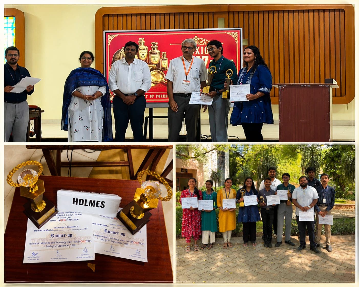 AVMC students at TOXIC INQUIZITION 2026, CMC Vellore