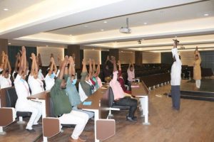 3rd July, State level Yogasana Competition