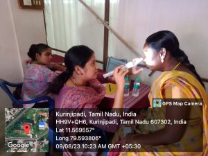 09th Aug: CMCHIS Camp at Kurinji Padi