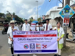 SAY NO TO DRUGS – an awareness rally aimed at raising awareness about the perils of drug abuse