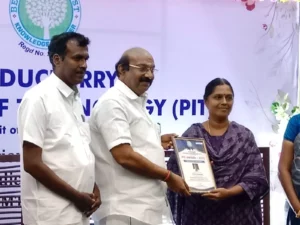 Dr. D. C. Manjula Wins Best Paper Presentation Award at PIT