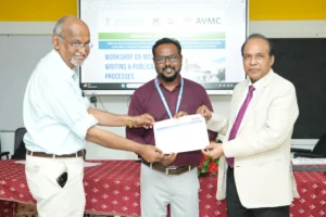 Workshop on Manu script writing & Publication Processes