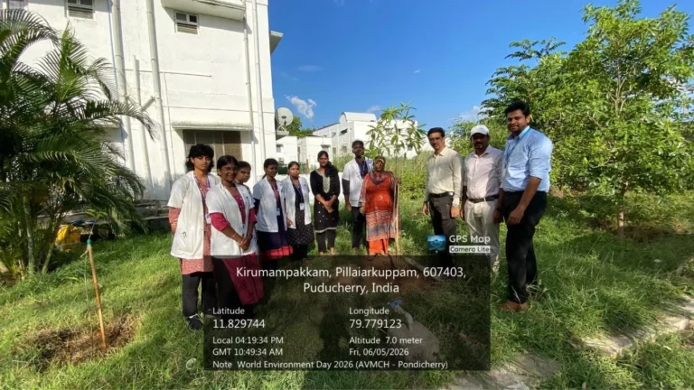 World Environment Day 2026 – Tree Plantation Programme at AVMCH&H