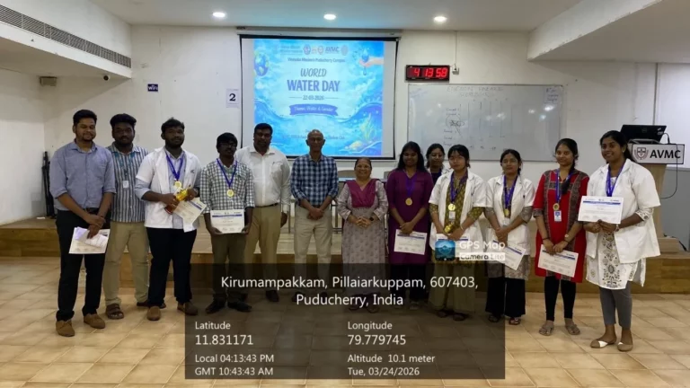 World Water Day 2026 – Painting Competition at AVMCH Promoting Water Conservation Awareness