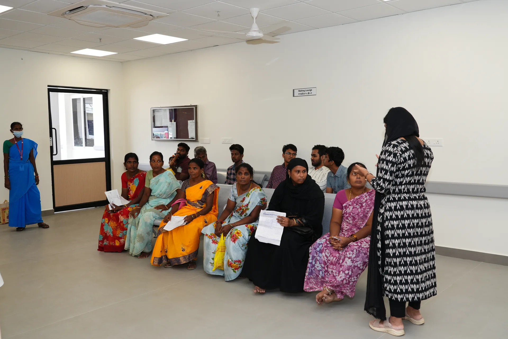 Dermatology OPD consultation rooms